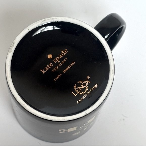 Kate Spade New York x Lenox “Simply Sparkling” Mug – “This Is The Life” 12oz NWT - Picture 6 of 8